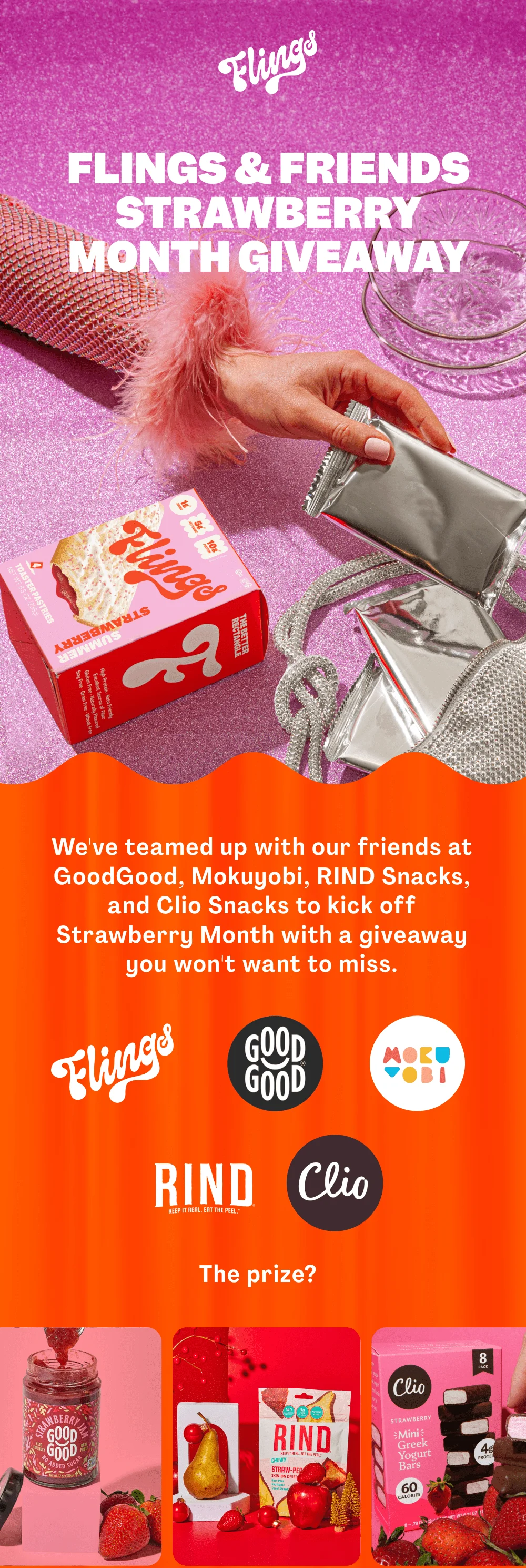 FLINGS & FRIENDS STRAWBERRY MONTH GIVEAWAY
