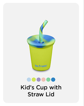 10oz Kid's Cup with Straw