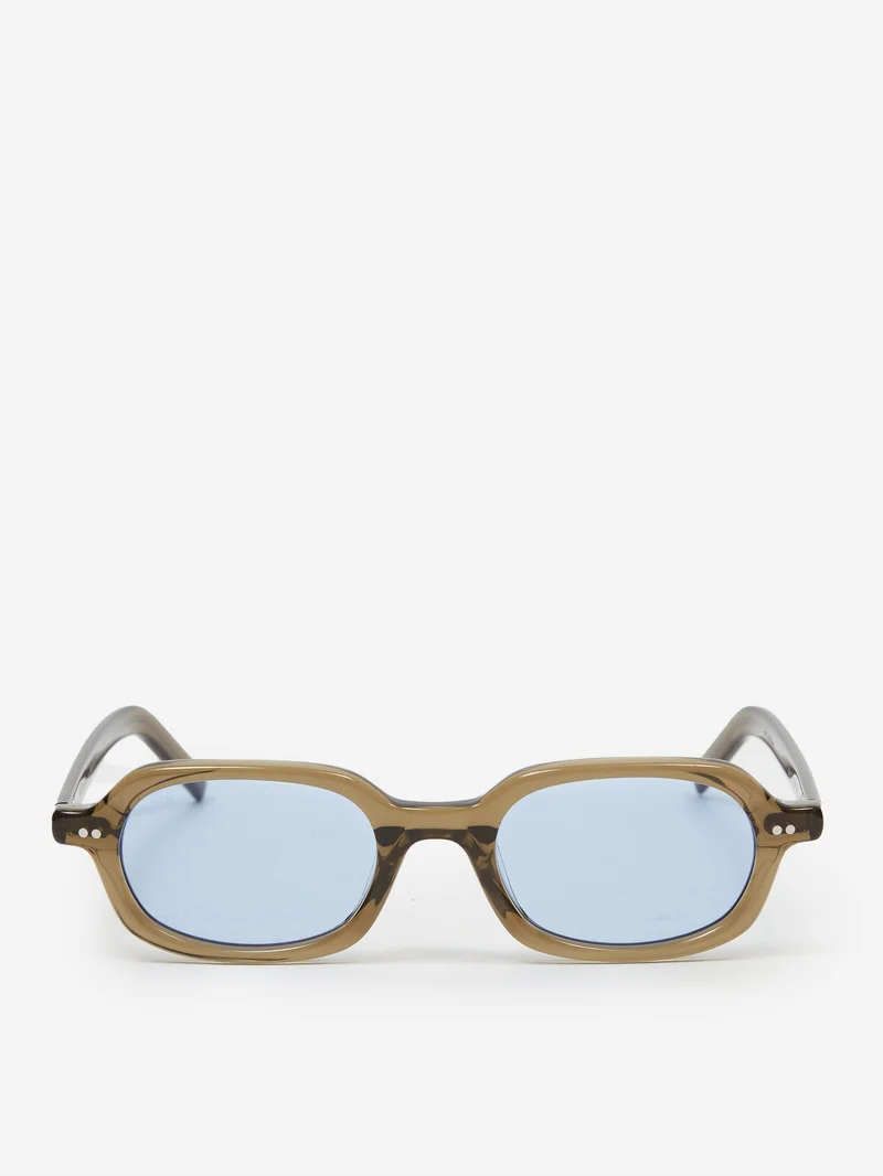 Image of AKILA Psyche Sunglasses - Olive Green/Sky Blue