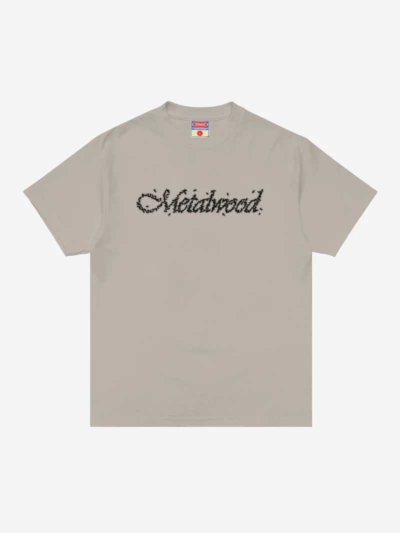 Image of Metalwood Flies T-Shirt - Taupe