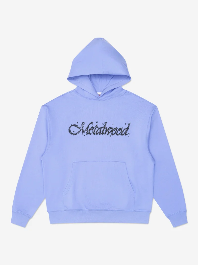 Image of Metalwood Flies Hoodie - Lavender