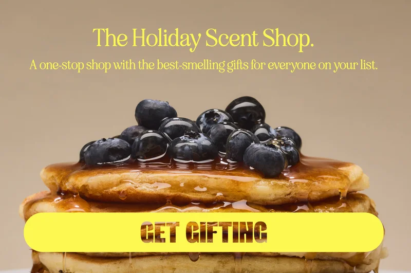 the Holiday Scent Shop. A one-stop shop with the best-smelling gifts for everyone on your list.