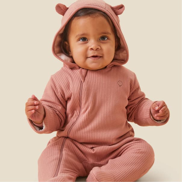 Ribbed Pramsuit
