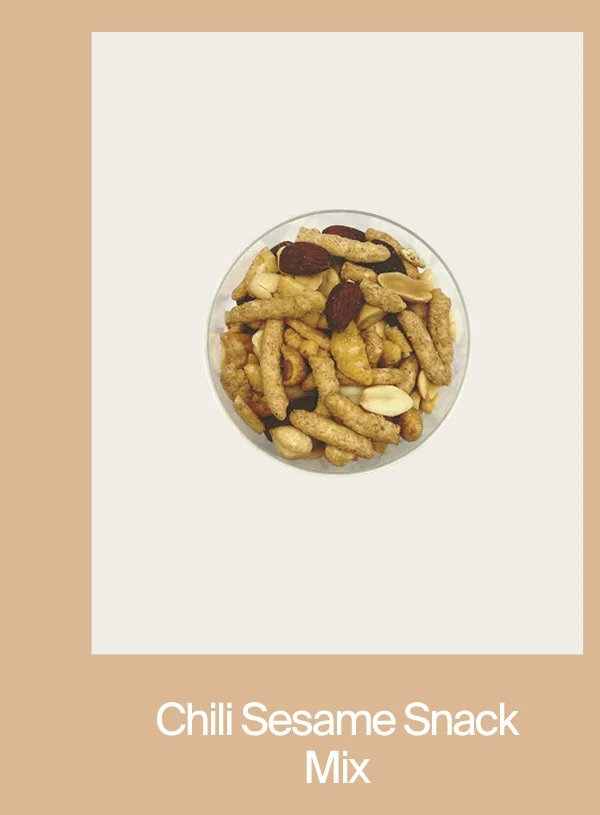 Chili Sesame Snack Mix