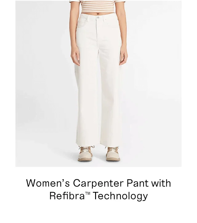 Women's Carpenter Pant with Refibra Technology