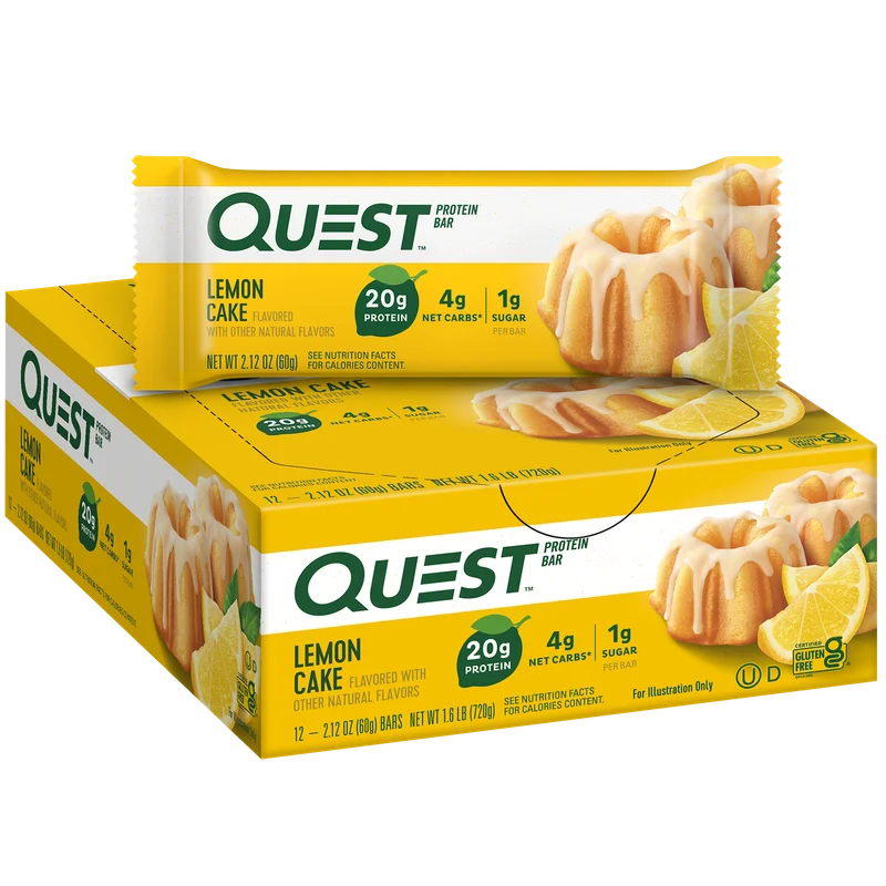 Image of Lemon Cake Protein Bars