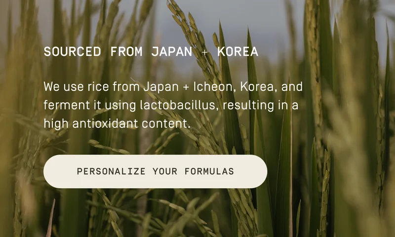 Personalize your formulas