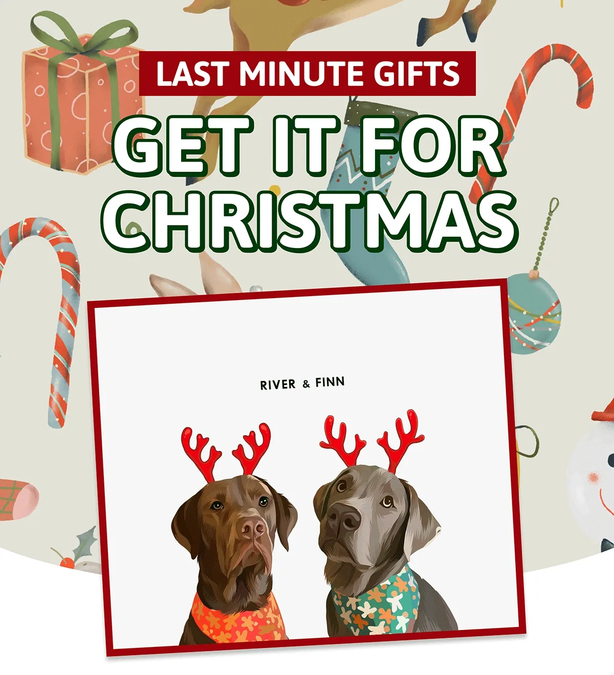 Last minute gifts. Get it for Christmas.