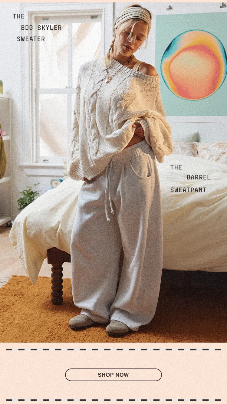 IMAGE-BARREL SWEATPANT