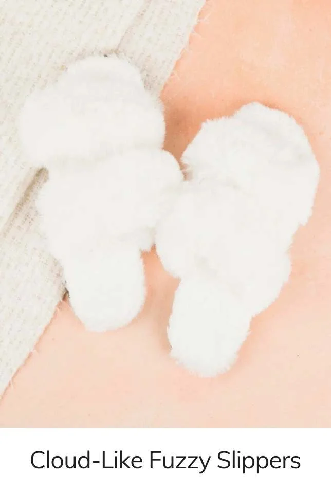 Cloud Fuzzy Slippers