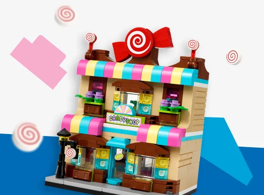 Cool candy store