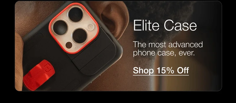 Elite Case The most advanced phone case, ever.