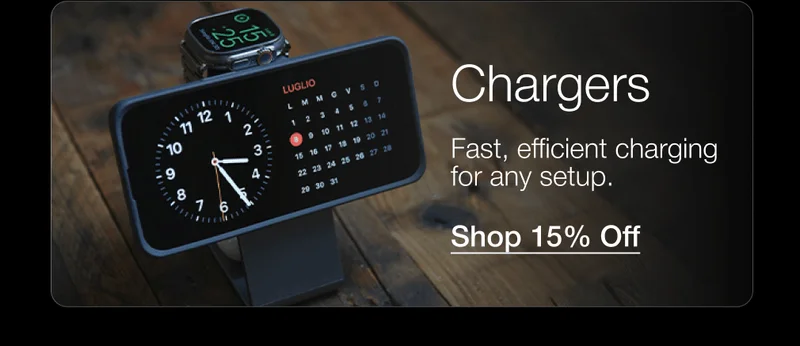 Chargers Fast, efficient charging for any setup.