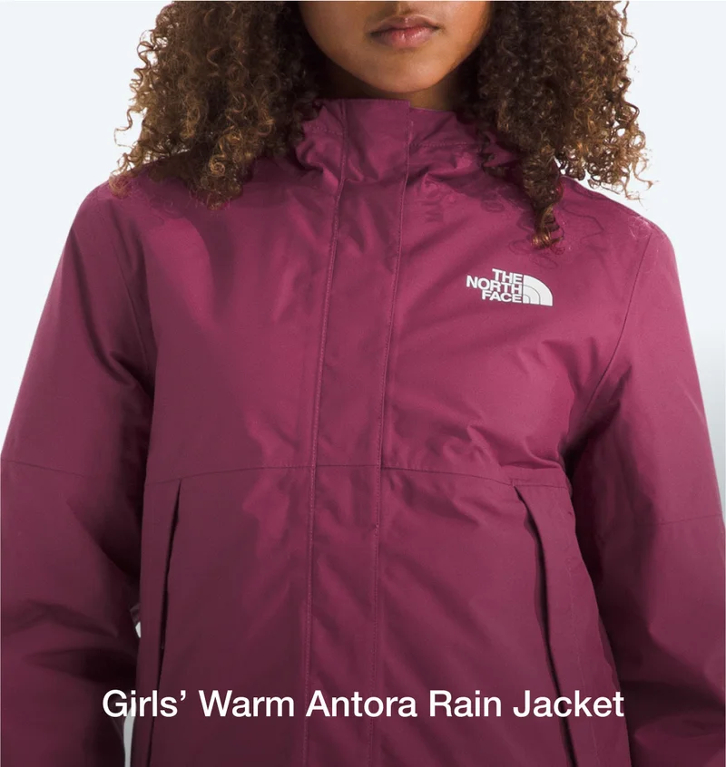 Girls' Warm Antora Rain Jacket