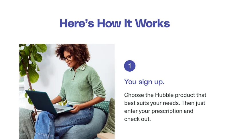 You sign up.