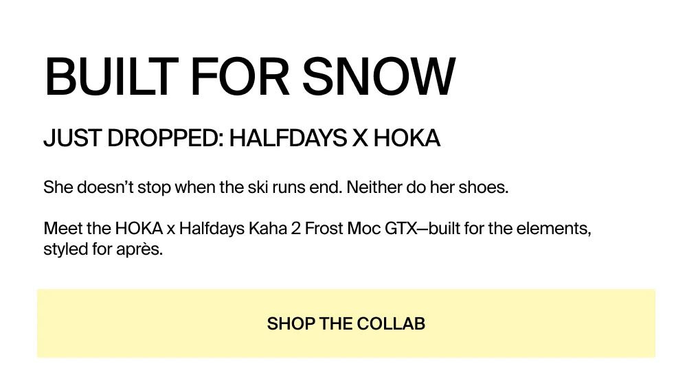 Shop the HOKA x Halfdays Kaha 2 Frost Moc GTX