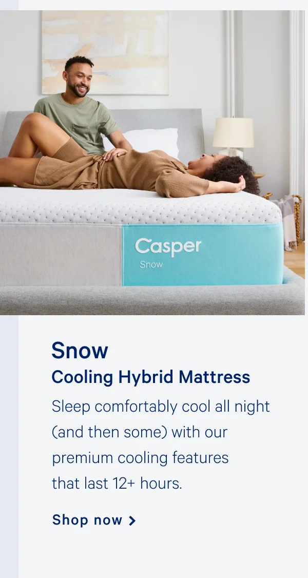 Snow Cooling Hybrid Mattress >> Shop now >>