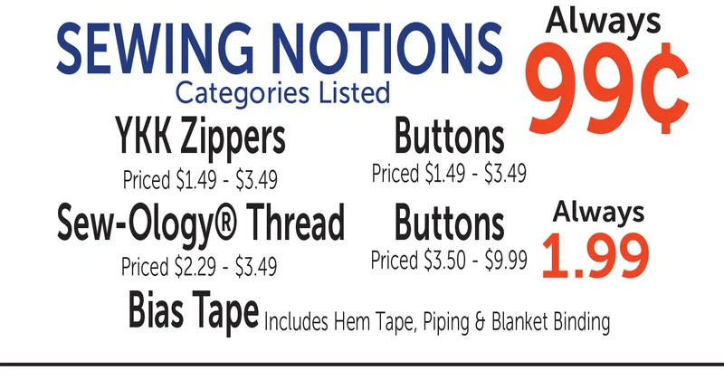 Sewing Notions
