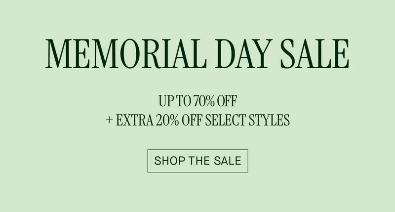 MEMORIAL DAY SALE