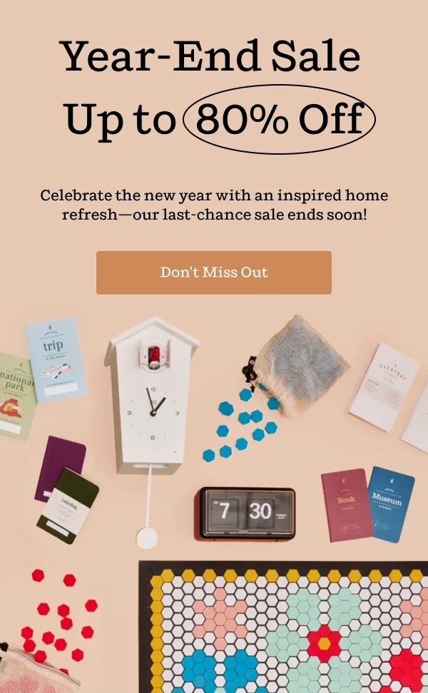 Year-End Sale | Up to 80% Off