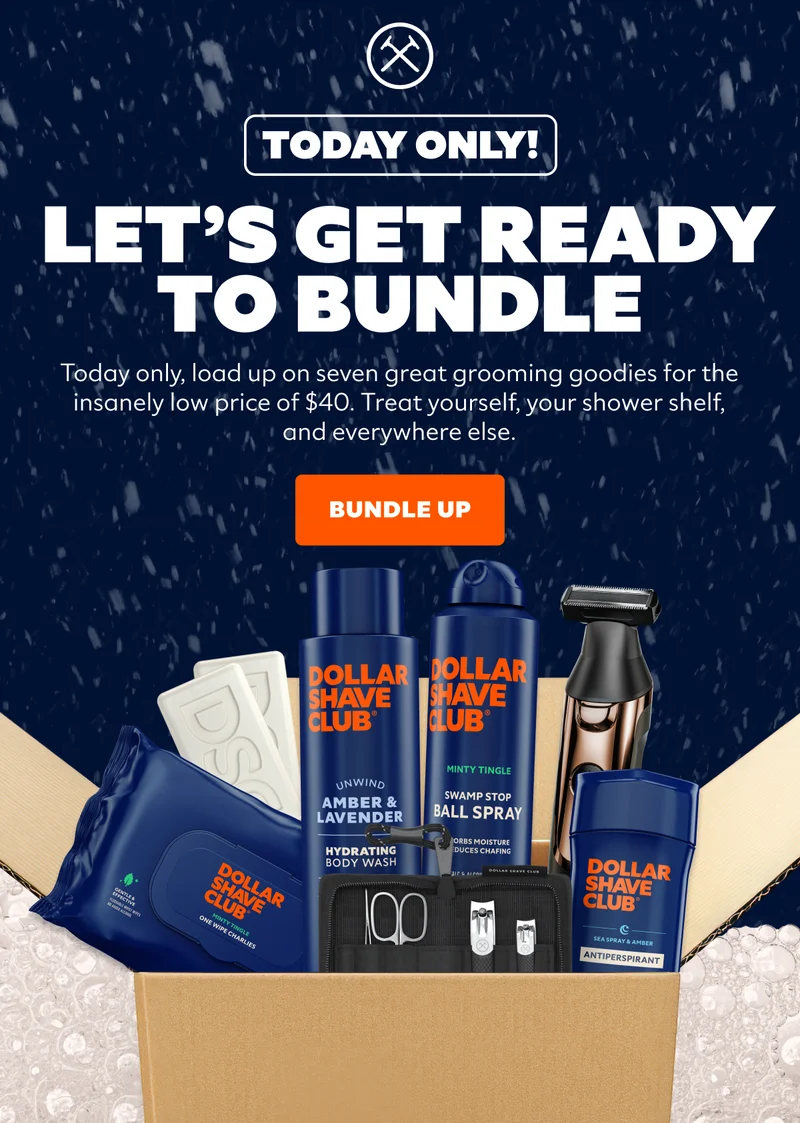 TODAY ONLY! LET'S GET READY TO BUNDLE | CTA: BUNDLE UP
