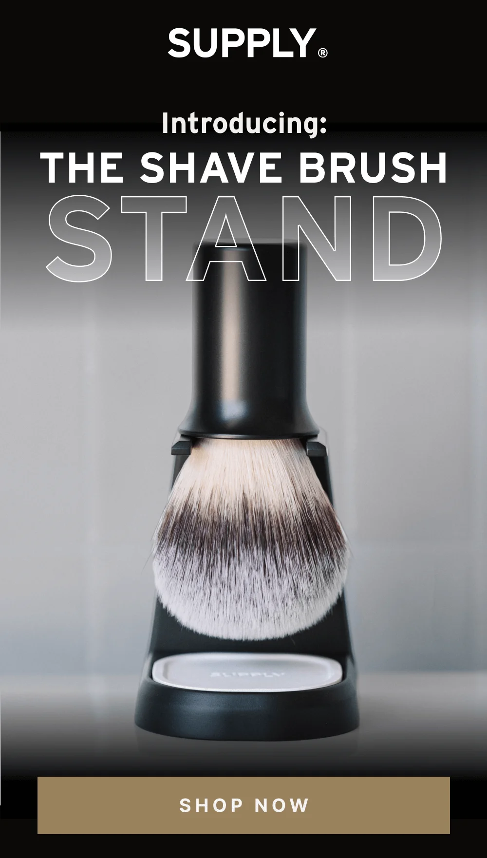 The Shave Brush Stand [ Shop Now ]