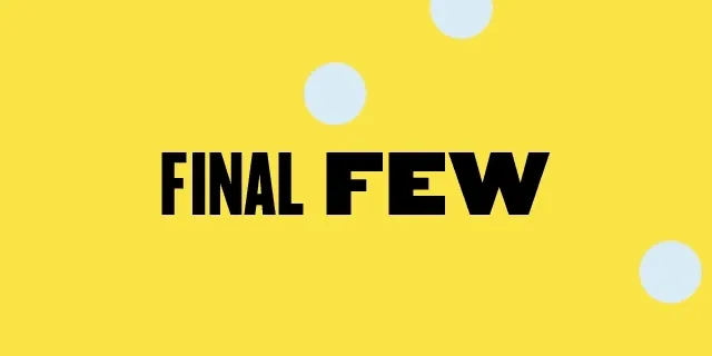 Anniversary Sale Final Few.