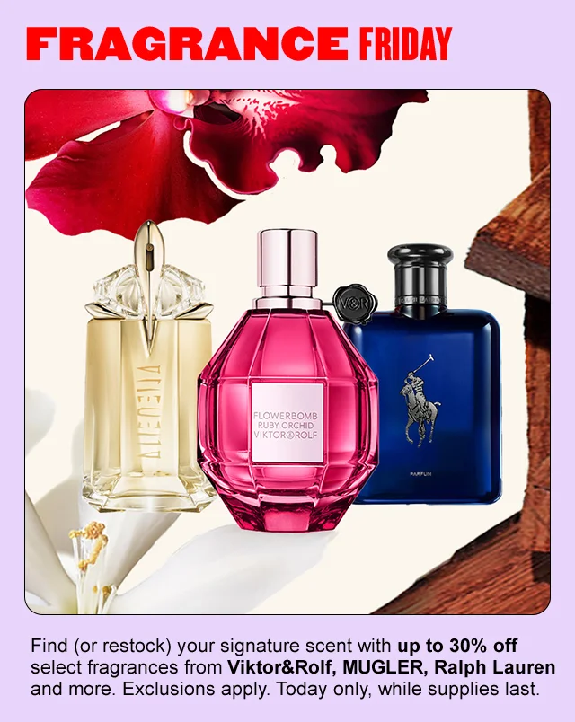 3 bottles of perfume.