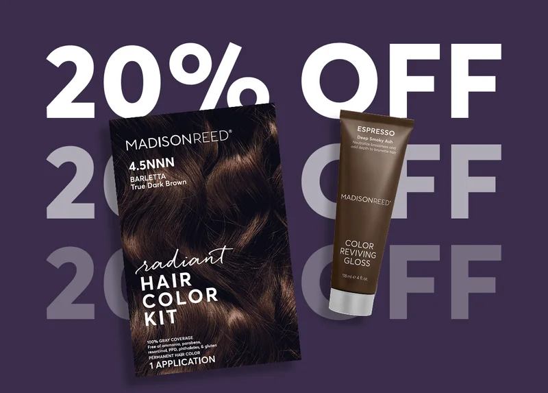 20% off - hair color kit