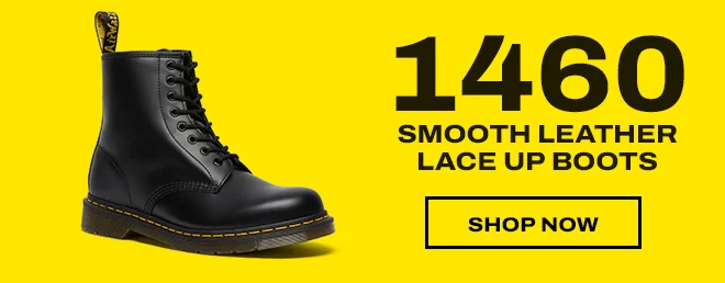 1460 Smooth Leather Lace Up Boots
