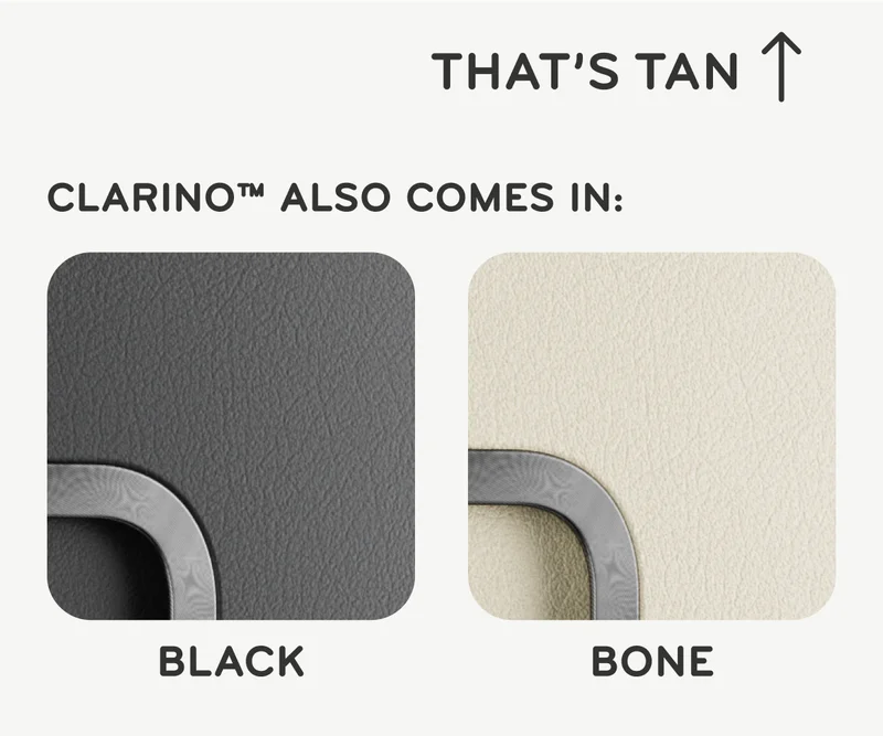 Carino also comes in Black and Bone