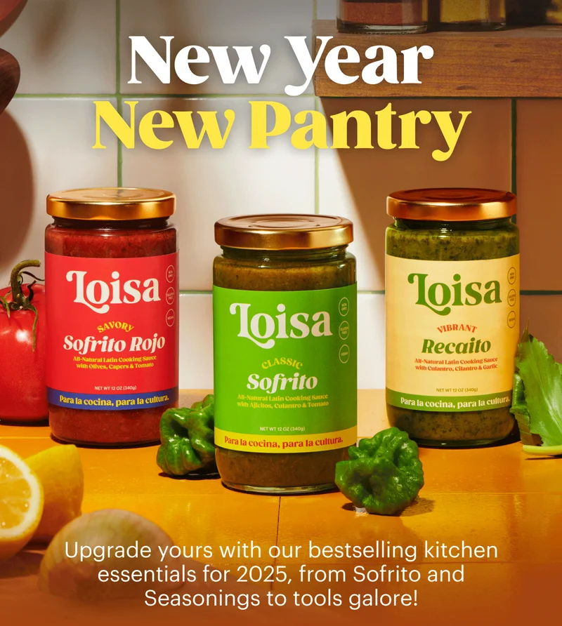 New Year, New Pantry Upgrade yours with our bestselling kitchen essentials for 2025, from Sofrito and Seasonings to tools galore!