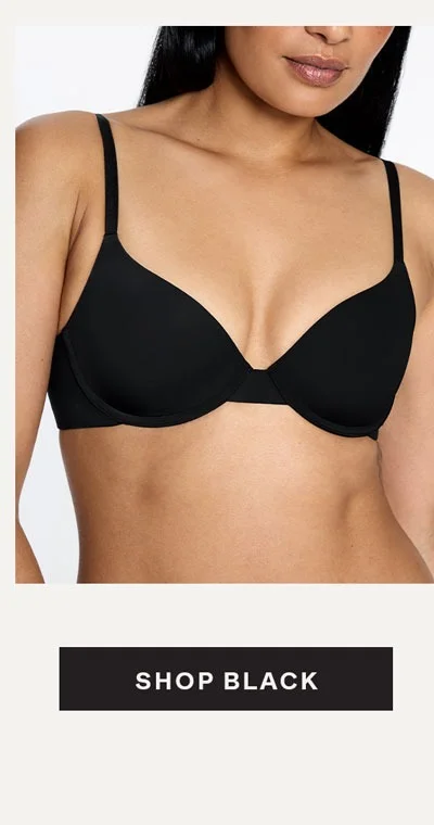 Simply Smooth T-Shirt Bra in Black