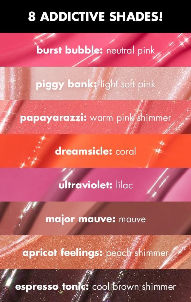 8 addictive shades