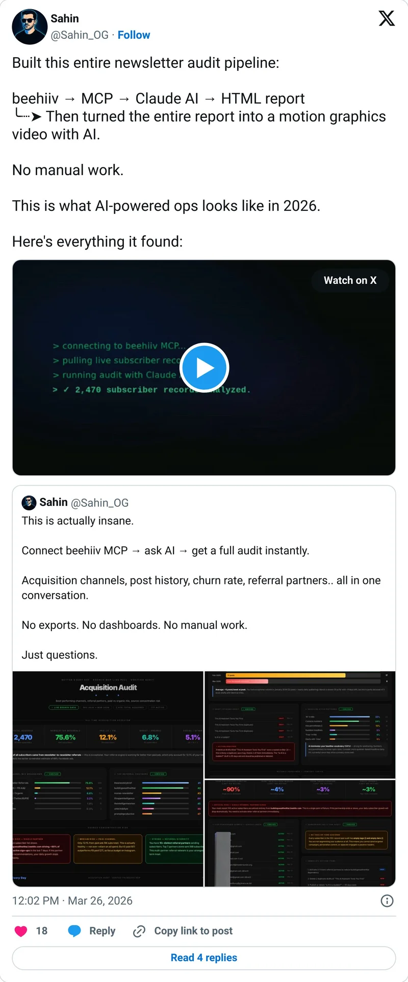 Tweet screenshot