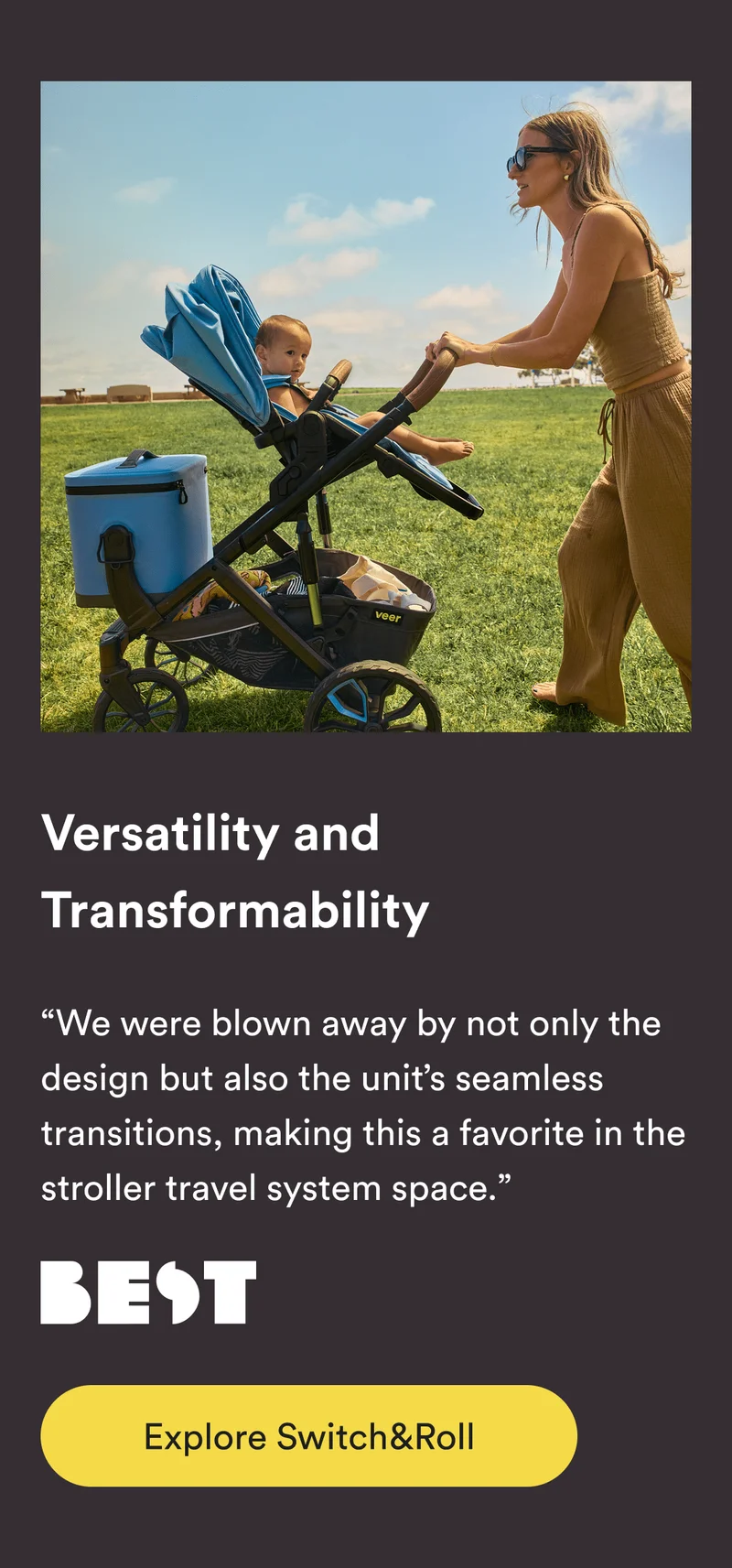 versatility and transformability - explore switch&roll