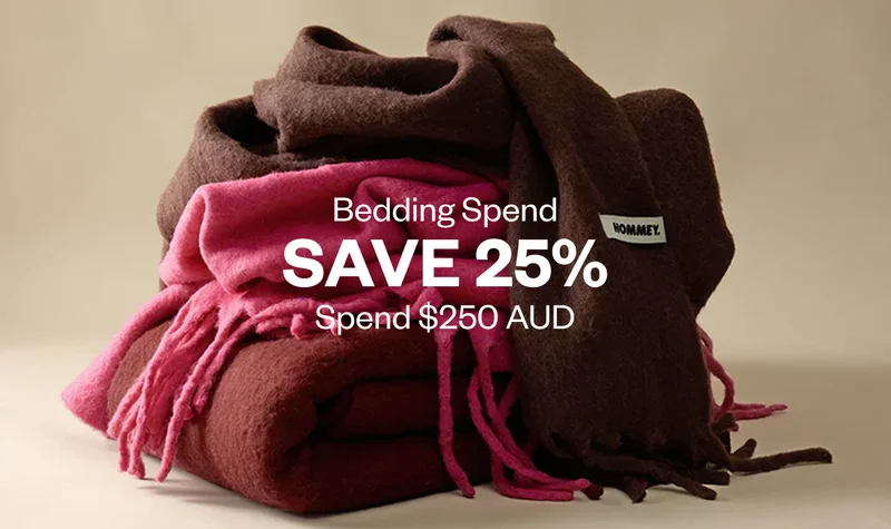 Bedding Spend - Save 25%