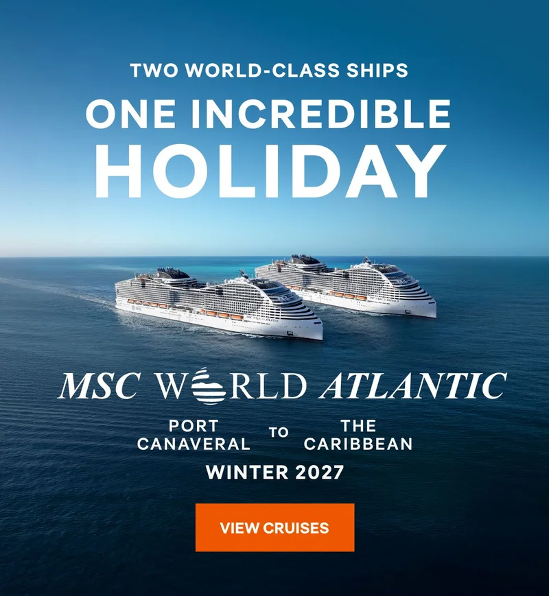 TWO-WORLD-CLASS SHIPS – ONE INCREDIBLE HOLIDAY – Click to View Cruises & Book Now – All Taxes & Fees Are Included in Proces.* Restrictions Apply.