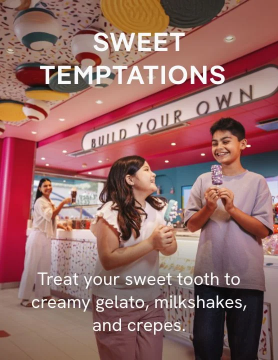 Sweet Temptations – Click to View Cruises & Book Now