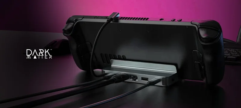Dark Matter™ by Monoprice™ 6-in-1 Steam Deck Dock