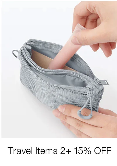 Travel Items 2+ 15% OFF