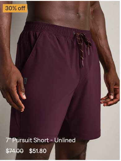 7" Pursuit Short - Unlined