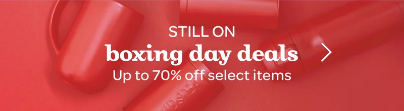 Still on - Boxing Day deals - Up to 70% off select items
