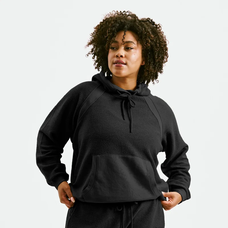 Image of Inside Out French Terry Hoodie - Black