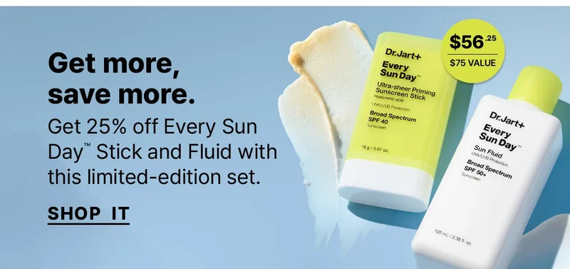 Calling all sensitive skin types. Get 3 free Cicapair full sizes with orders $65+. Calling all sensitive skin types. Get 3 free Cicapair full sizes with orders $65+.