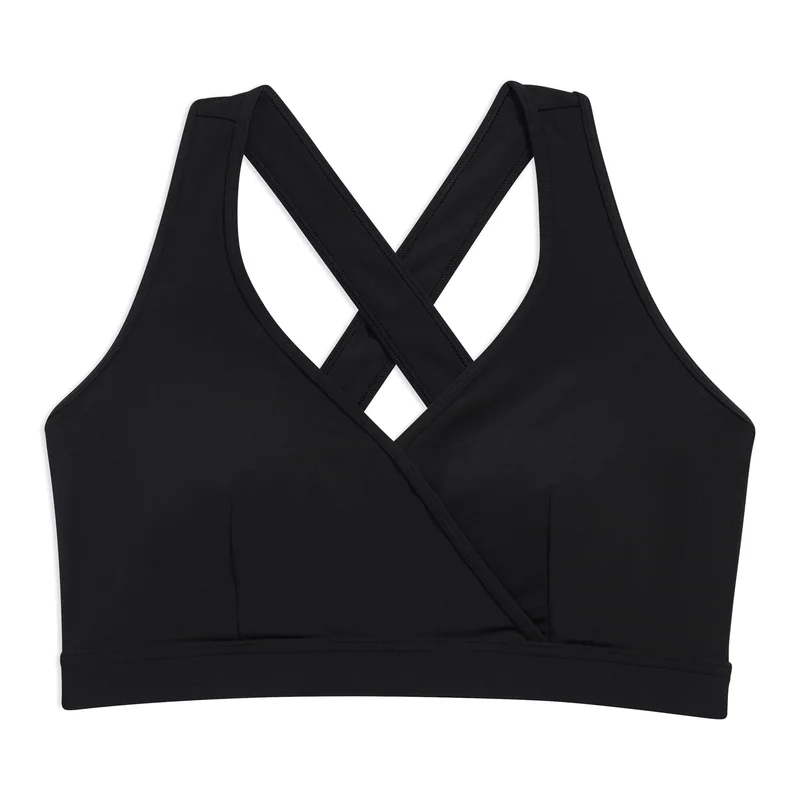 Image of Peak Low Impact Bra - Black
