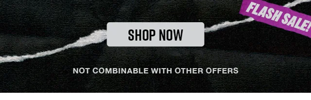 Flash Sale 30% Off Sitewide Today. Not combinable with other offers. Shop Now