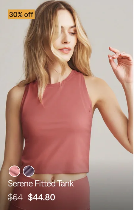 Serene Fitted Tank