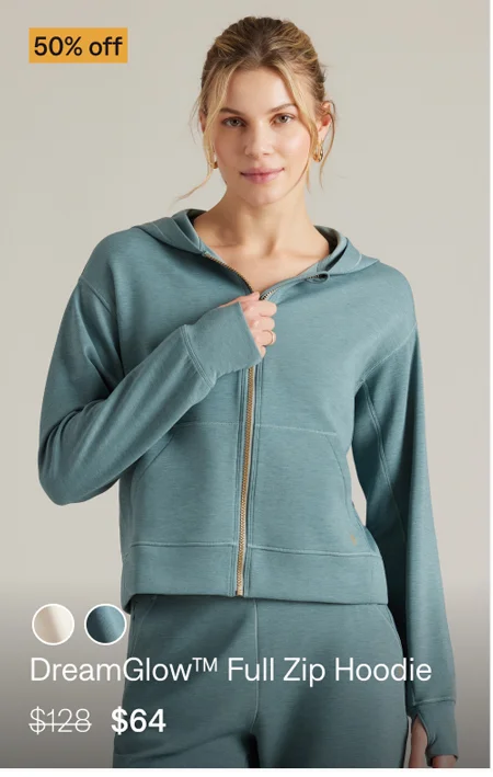 DreamGlow™ Full Zip Hoodie