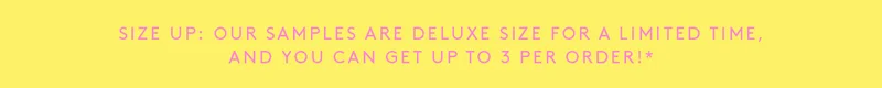 deluxe sample promo skinny banner